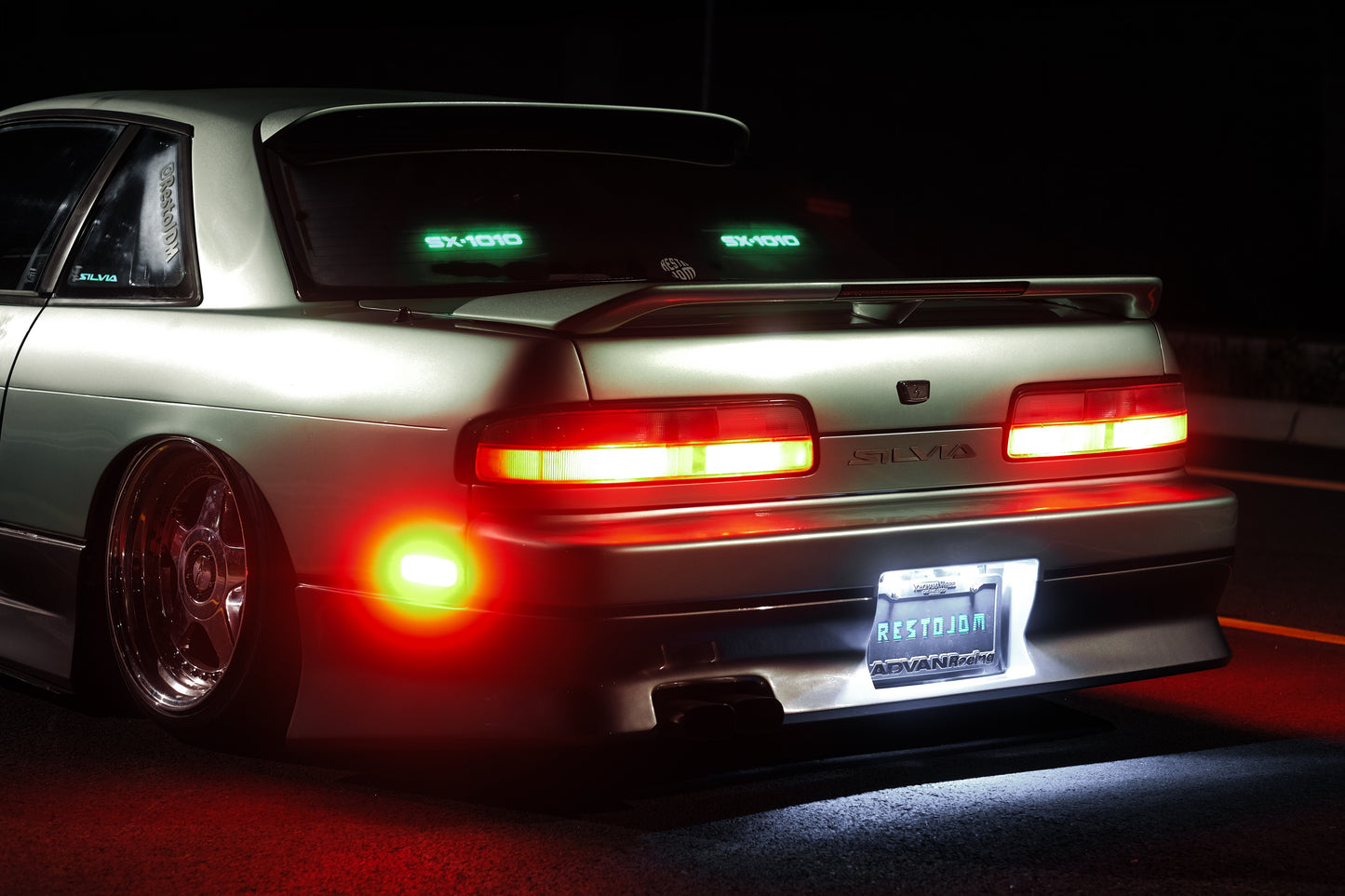 V2 S13 240sx LED License Plate Light Kit