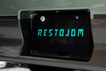 Billet Tokyo License Plate Seal